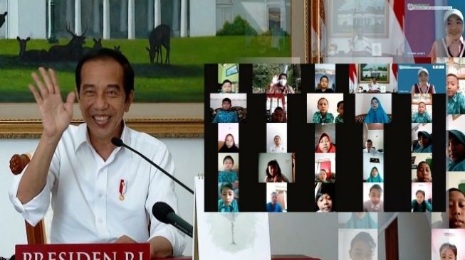 Viral Reaksi Jokowi Dicecar Bocil di Hari Anak Nasional: Jadi Presiden Ngapain Aja?