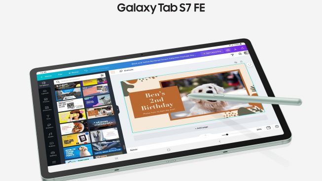 3 Tips Asah Kreativitas dengan Samsung Galaxy Tab S7 FE 5G