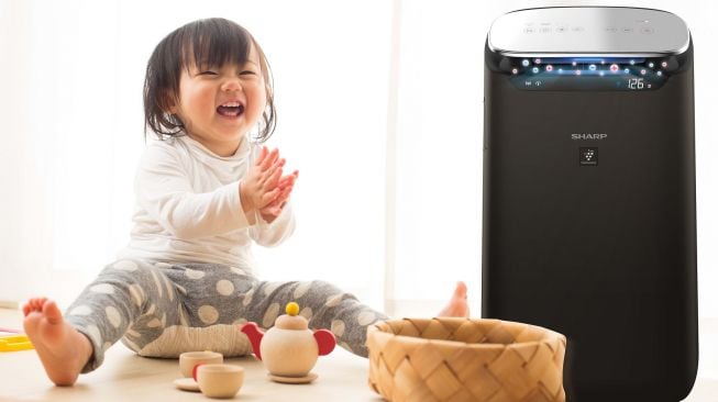 Air purifier Sharp. [Sharp Electronics Indonesia]