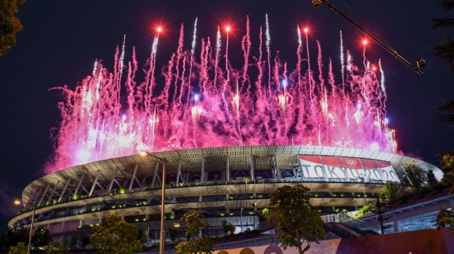 Protes Pecah di Luar Venue Pembukaan Olimpiade Tokyo, Acara Tetap Berlangsung