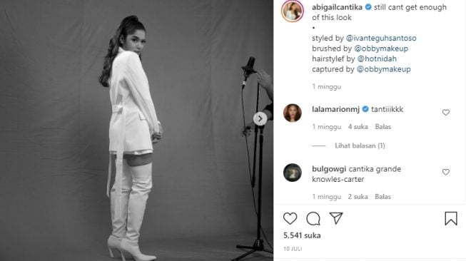 Pesona Cantika Abigail [Instagram/abigailcantika]