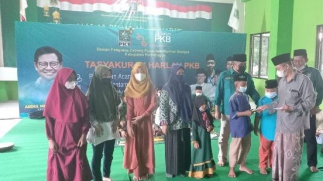 Harlah di Tengah Pandemi, PKB Purbalingga Fokus Berbagi