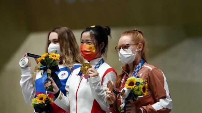 China Raih Medali Emas Pertama Olimpiade Tokyo 2020