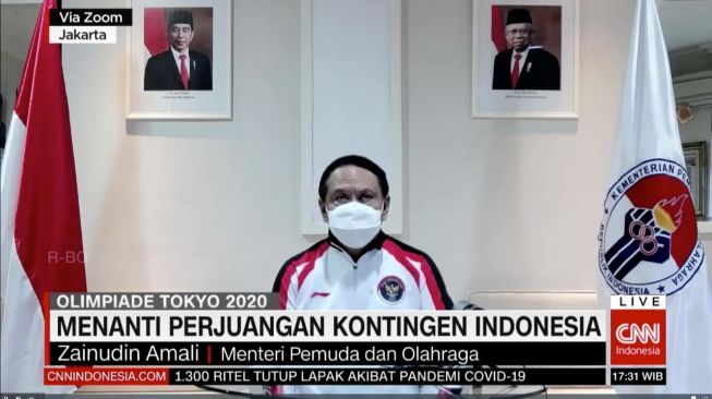 Menpora Minta Masyarakat Doakan Kesehatan Atlet Indonesia di Olimpiade Tokyo 2020