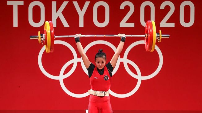 Angkat di tokyo olimpiade besi atlet indonesia Olimpiade Tokyo