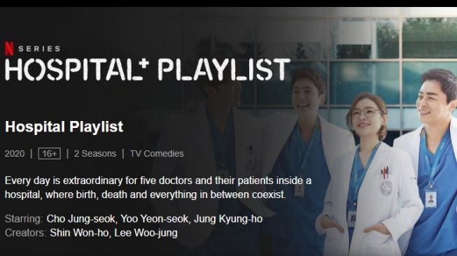 Link Streaming Drakor Hospital Playlist 2 Episode 6, Lagi Seru-serunya Nih Sis...