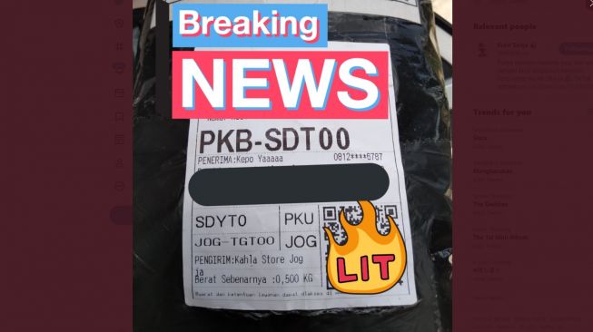 Nyusahin Kurir, Tujuan Penerima Paket Barang ini Bikin Emosi (Twitter)