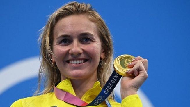 Singkirkan Ratu Renang Olimpiade Asal AS, Ariarne Titmus Gondol Medali Emas