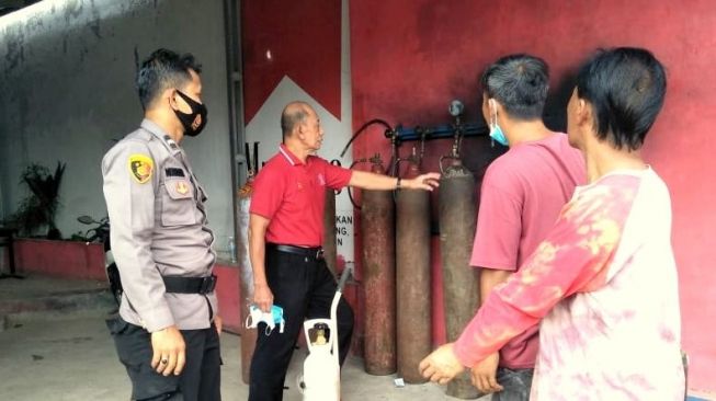 Tabung Oksigen Meledak di Lampung Selatan, Dua Orang Dibawa ke Rumah Sakit