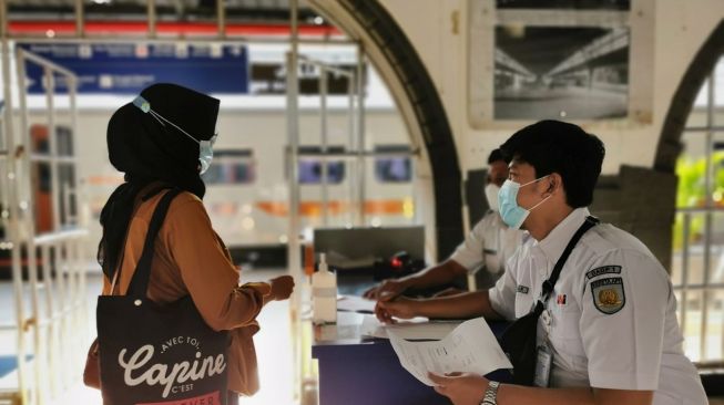 Ilustrasi Stasiun Pasar Senen [dok. KAI]