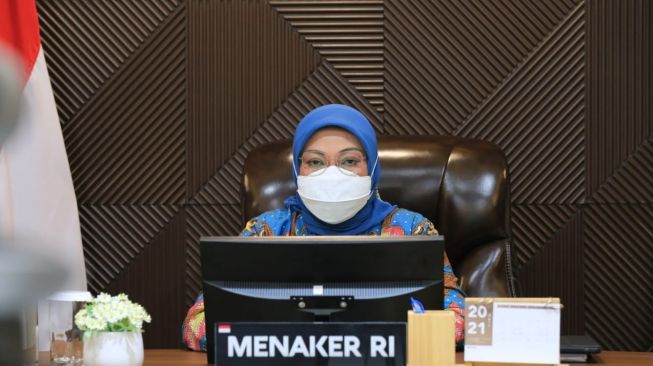 Menaker Minta P2K3 Ikut Bantu Pemerintah Kendalikan Covid-19