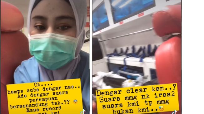 Curhat Nakes Alami Kejadian Merinding saat Naik Ambulans, Dengar Suara Wanita Misterius