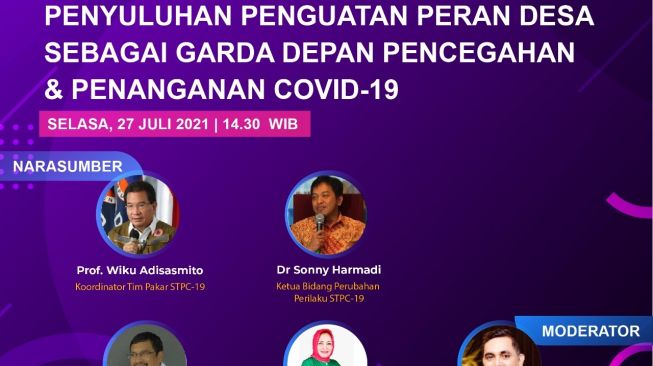 LIVE: Penguatan Peran Desa sebagai Garda Depan Penanganan COVID-19