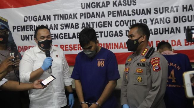 Palsukan Hasil Rapid Antigen Untuk Penumpang Pelaabuhan Merak, Dokter di Cilegon Diciduk