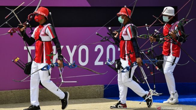 Olimpiade Tokyo: Pemanah Arif Dwi Pangestu Tersisih di Babak Eliminasi