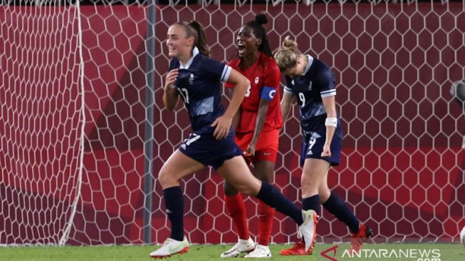 Olimpiade Tokyo: Inggris dan Kanada Lolos Perempat Final