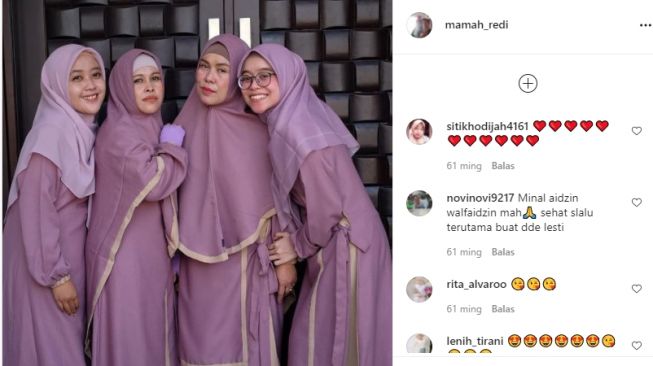 Potret kompak Lesti Kejora dan Ibunda. [Instagram]