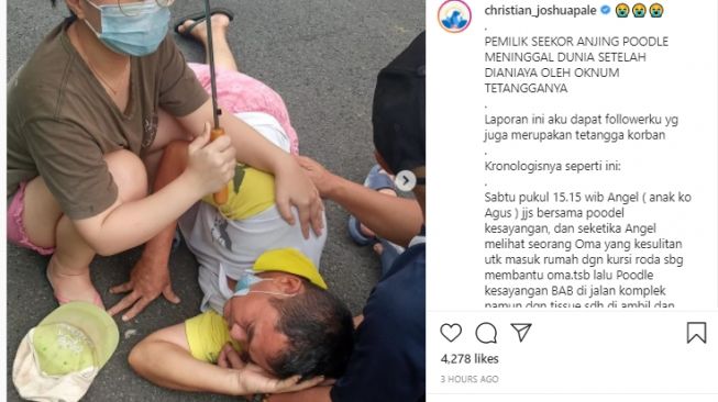 Junus, Pembunuh Kakek-kakek di Cengkareng Klaim Dipukul Lebih Dahulu