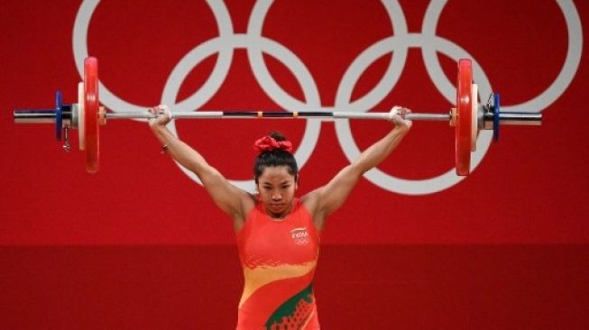 Unik, Lifter India Dapat Pizza Gratis Seumur Hidup Usai Kalahkan Windy Cantika di Olimpiade Tokyo