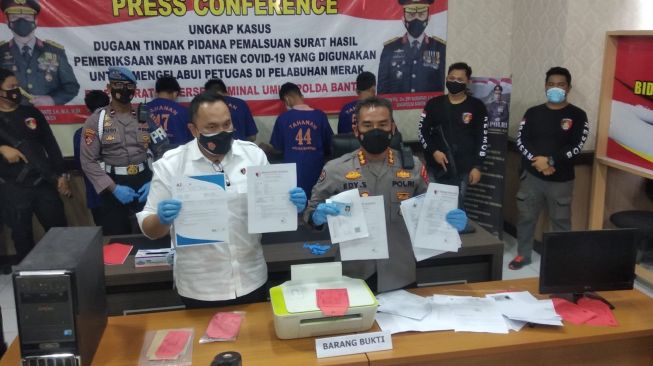 Sejak PPKM Darurat Berlaku, Permintaan Hasil Swab Palsu di Banten Meningkat