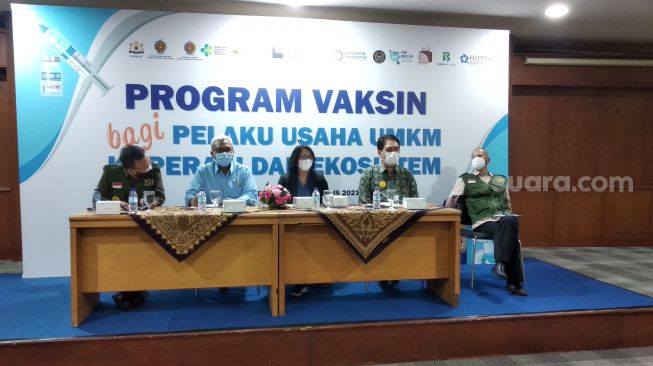 Soal Dana Kontribusi Vaksin Rp35 Ribu, Kadin DIY Bantah Tarik Langsung ke Pekerja