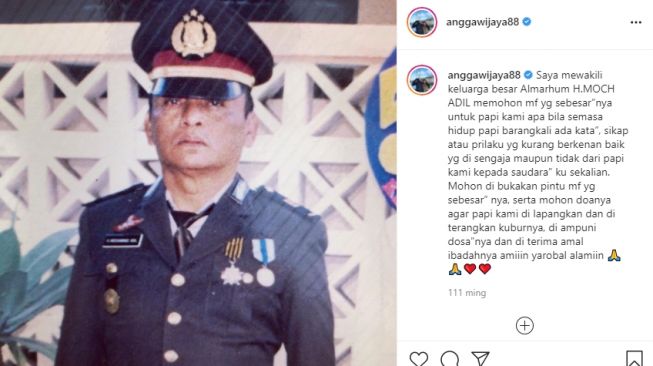 Masa muda ayah pedangdut [Instagram]