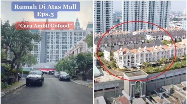 Punya Rumah Di Atas Gedung Mall, Wanita Beberkan Cara Ambil Pesanan Makanan