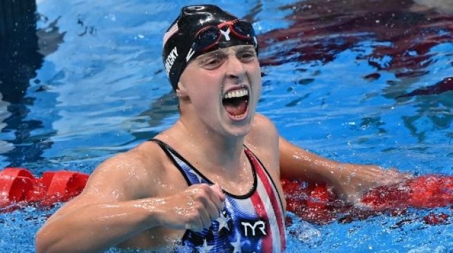 Katie Ledecky Sabet Medali Emas di Nomor Baru Renang Olimpiade