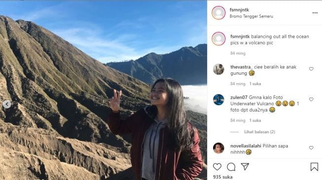 Faye Simanjuntak cucu Menteri Luhut Pandjaitan [Instagram]