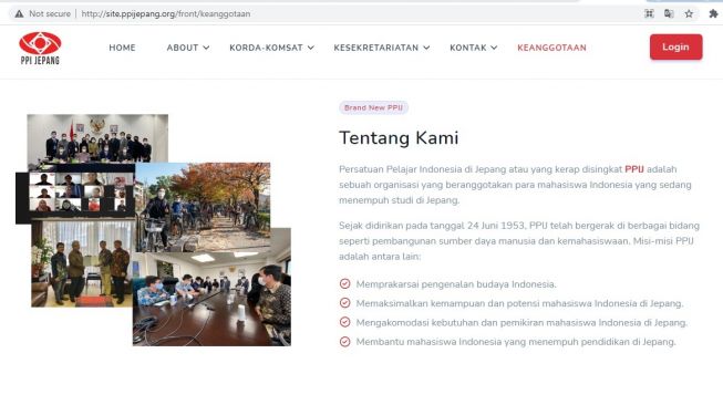 Atase Pendidikan dan Kebudayaan Tokyo dan PPI Jepang Kembangkan Aplikasi Keanggotaan