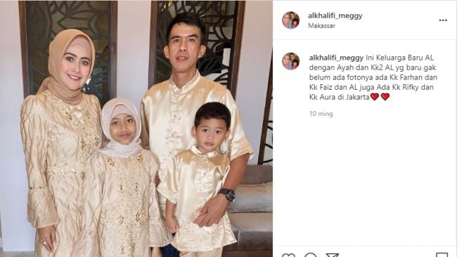 Potret Alkhalifi anak bungsu Meggy Wulandari. [Instagram]