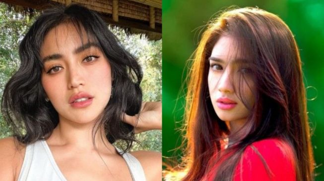 7 Adu Gaya Jessica Iskandar dan Angel Karamoy, Memesona dengan Ciri Khas Masing-masing