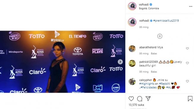 Pepanah Kolombia di Olimpiade Tokyo 2020, Valentina Giraldo. (Instagram/@vofvadi)