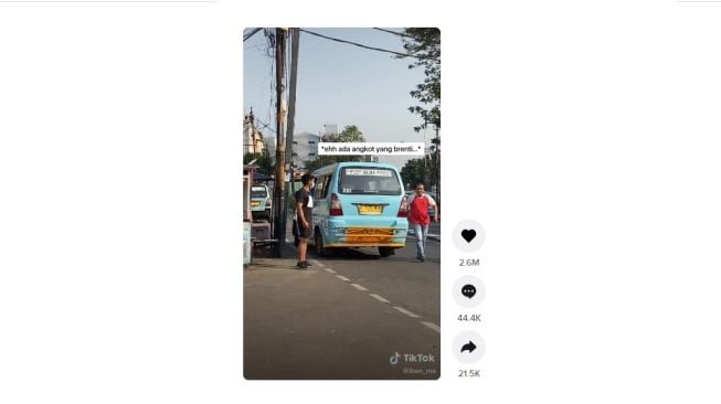 Berbagi rezeki unik, menukar Rp 10 ribu dengan Rp 50 ribu. [TikTok]