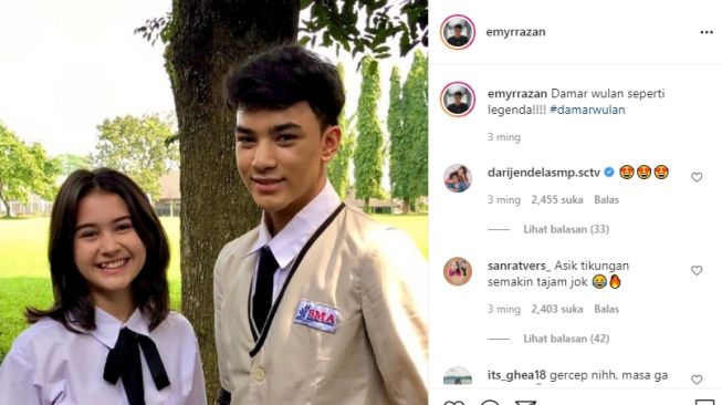 Potret Emyrrazan Hamid Pemain Dari Jendela SMP [Instagram]