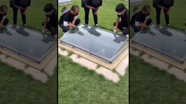Viral Kuburan Transparan Bisa Diintip, Warganet Syok Lihat Isinya
