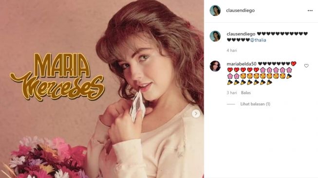  Thalia di Telenovela Populer. [Instagram/clausendiego]