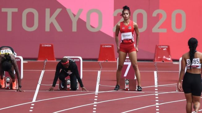 Ciptakan Rekor di Olimpiade, Sprinter Putri Indonesia Gagal di Heat Kedua