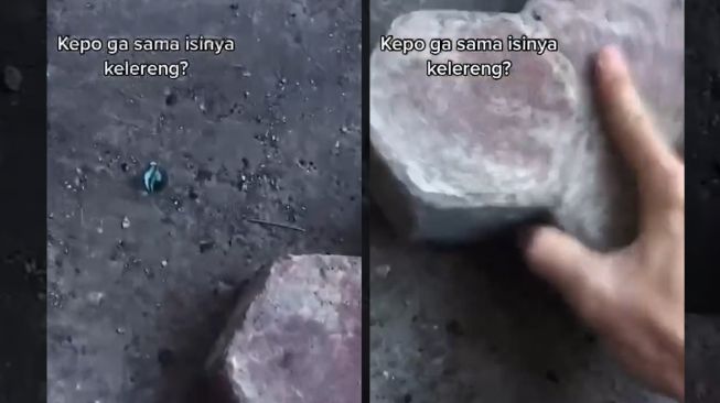 Viral! Saking Penasaran Cowok Ini Gepuk Kelereng, Ternyata Ini Isinya