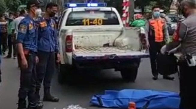 Kecelakaan Maut, Pemotor di Bogor Tewas Terlindas Truk Sampah Pemkot