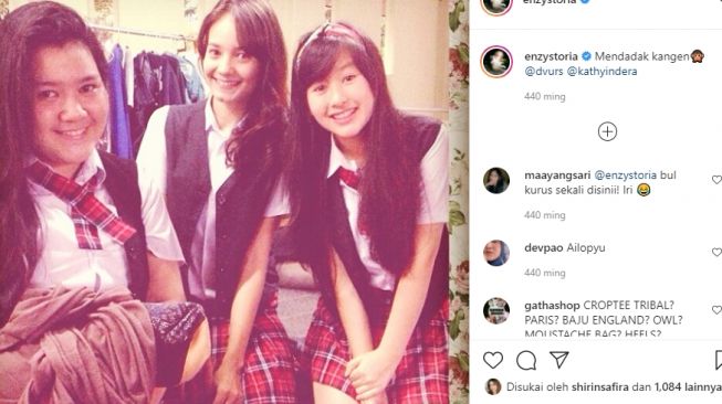 Potret Presenter Bareng Geng SMA. [Instagram]