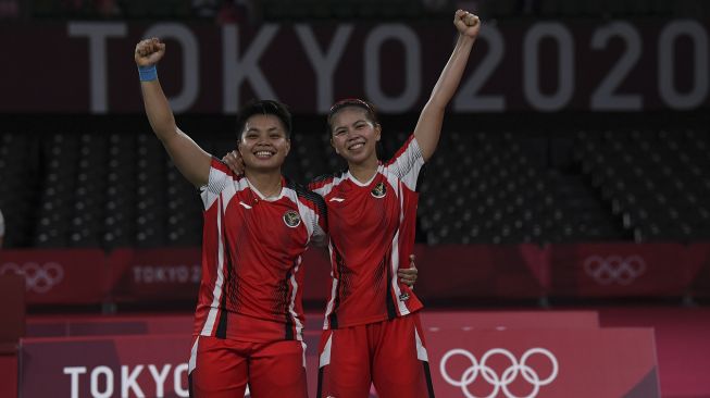 Greysia/Apriyani Ungkap Kunci Sukses Tembus Final Olimpiade Tokyo 2020