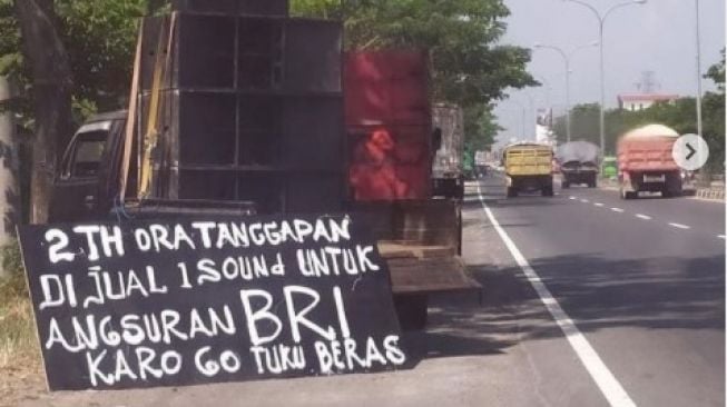 Tragis! Dampak PPKM, Pengusaha Persewaan Sound System di Boyolali Tak Kuat Beli Beras