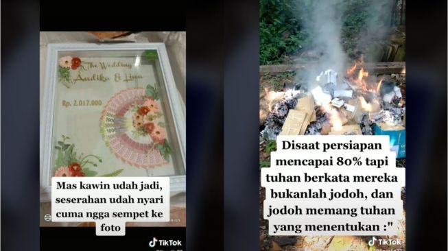 Curhat Wanita Batal Nikah, Persiapan Sudah 80 Persen (tiktok.com/@linaalin37)