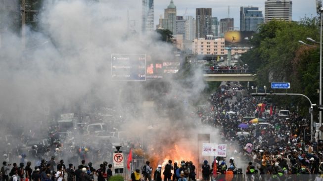 Warga Thailand Turun ke Jalan, Tuntut PM Chan-ocha Mundur