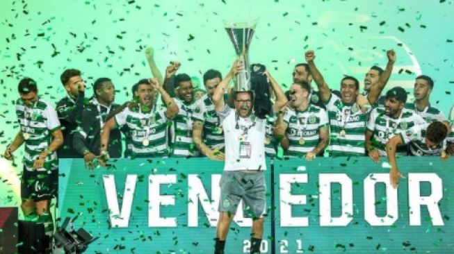 Lagi, Sporting Lisbon Juara Piala Super Portugal ke-9 Kalinya