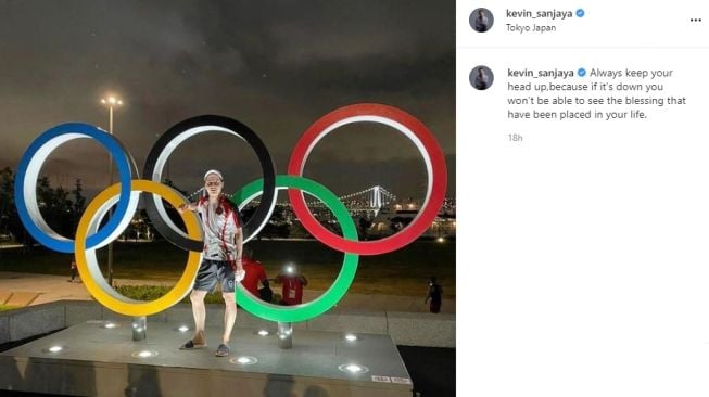 Kevin Sanjaya tegaskan siap bangkit usai gagal di Olimpiade Tokyo 2020. (Instagram/kevin_sanjaya)