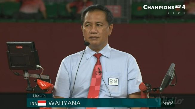 Wahyana, Wasit Indonesia yang Pimpin Final Bulu Tangkis Olimpiade Tokyo 2020