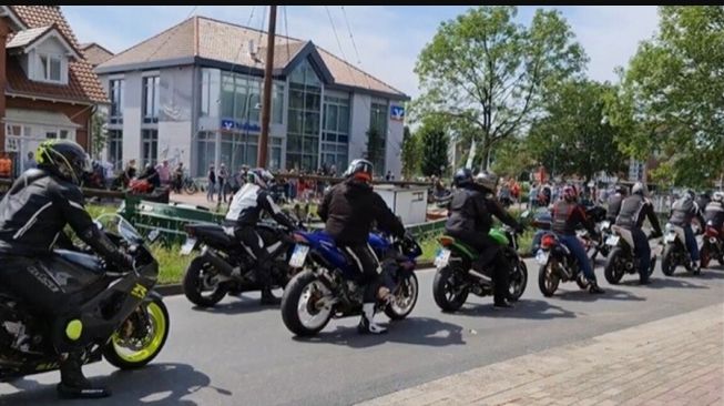 Viral Ribuan Pemotor Geruduk Rumah Bocah 6 Tahun Pengidap Kanker, Ini Sebabnya