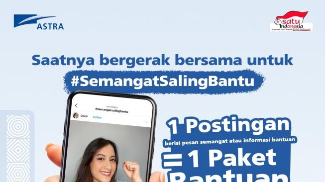 HUT Kemerdekaan RI ke-76, Astra Ajak Masyarakat Gelorakan Gerakan #SemangatSalingBantu